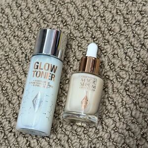 Charlotte's Glow Toner and Magic Serum Set
